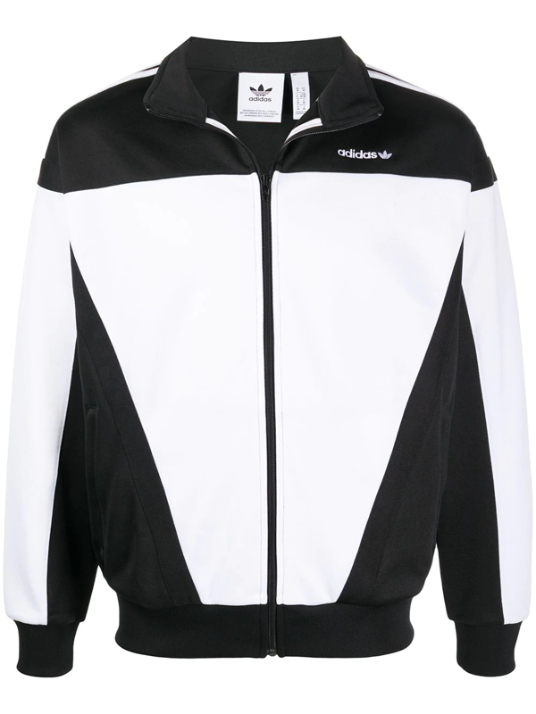 adidas originals black panelled track jacket