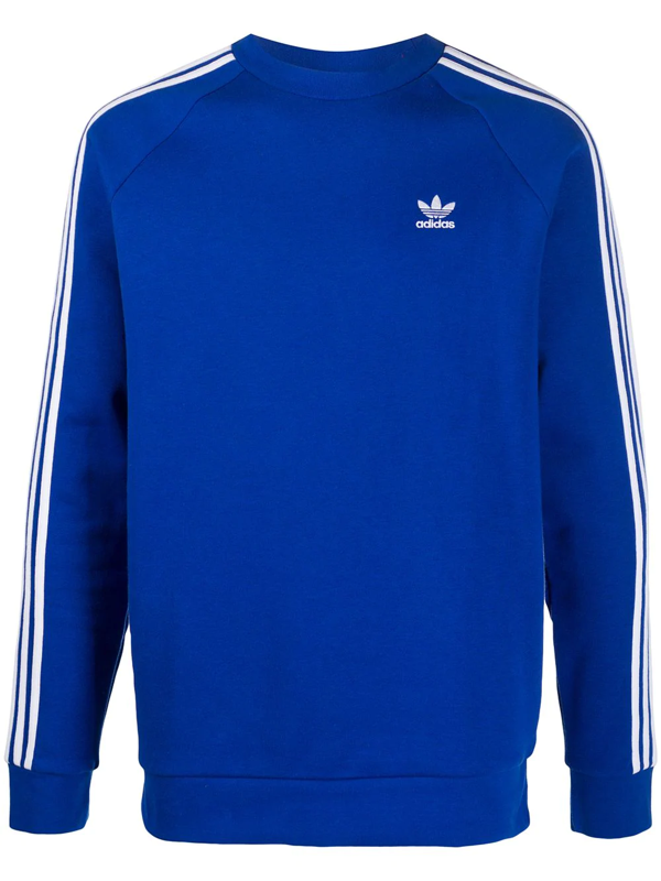 3 stripe crew sweatshirt by adidas