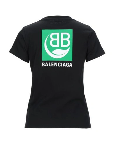 Shop Balenciaga T-shirts In Black