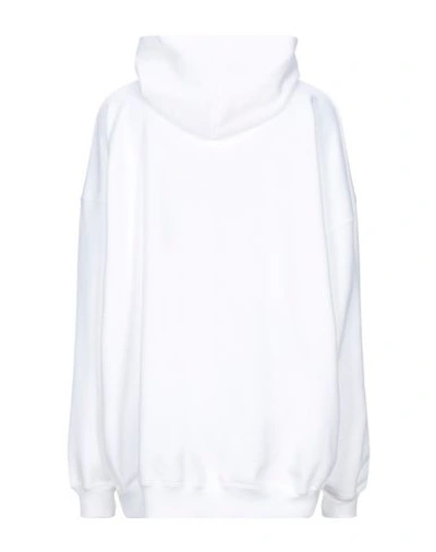 Shop Balenciaga Sweatshirts In White