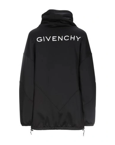 Shop Givenchy Hooded Sweatshirt In Black