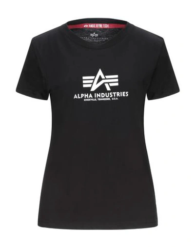 Shop Alpha Industries T-shirt In Black