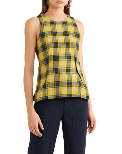 Shop Derek Lam Tops In Yellow