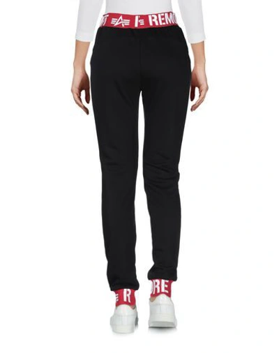 Shop Alpha Industries Casual Pants In Black