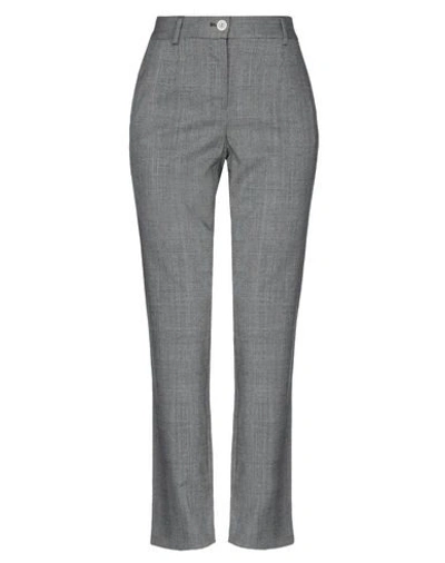 Shop Dolce & Gabbana Woman Pants Grey Size 8 Virgin Wool, Elastane