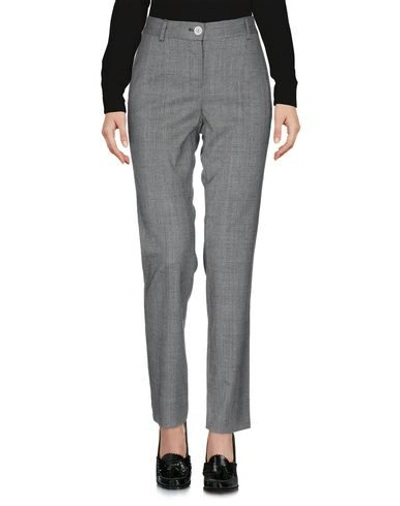 Shop Dolce & Gabbana Woman Pants Grey Size 8 Virgin Wool, Elastane