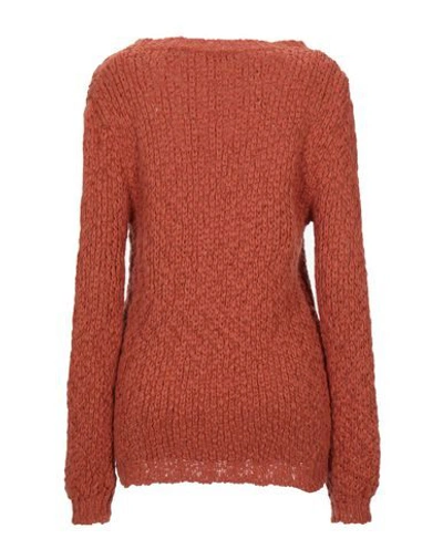 Shop Vanessa Bruno Sweaters In Rust