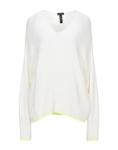 Shop Marc Cain Sweaters In Ivory