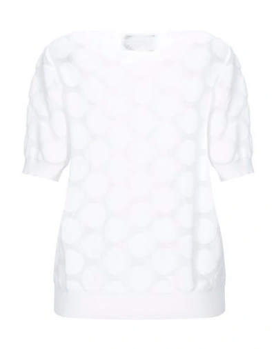 Shop Giorgio Grati Sweaters In White