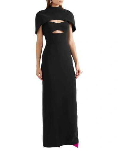 Shop Brandon Maxwell Long Dresses In Black