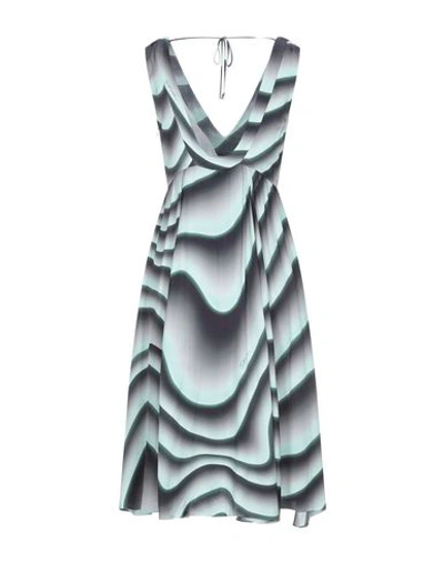 Just Cavalli Midi Dresses In Black