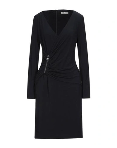 Shop Angelo Marani Knee-length Dresses In Black