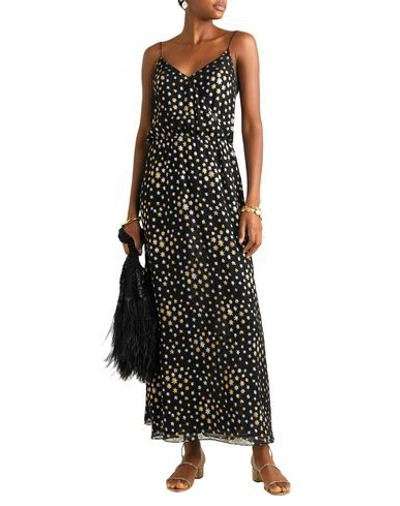 Shop Marie France Van Damme Long Dresses In Black