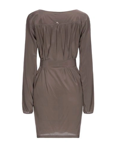 Shop Cycle Short Dresses In Khaki