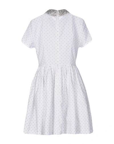 Shop Manoush Short Dress In White
