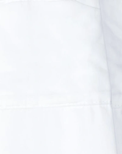 Shop Dondup Knee Length Skirt In White