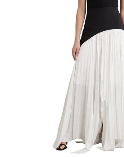 Shop Solace London Woman Long Skirt White Size 8 Polyester