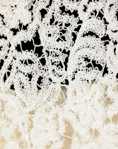 Shop Chloé Woman Midi Skirt White Size 10 Cotton, Polyester, Polyamide