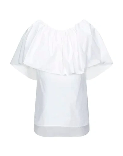 Shop Ter Et Bantine Woman Top White Size 8 Cotton
