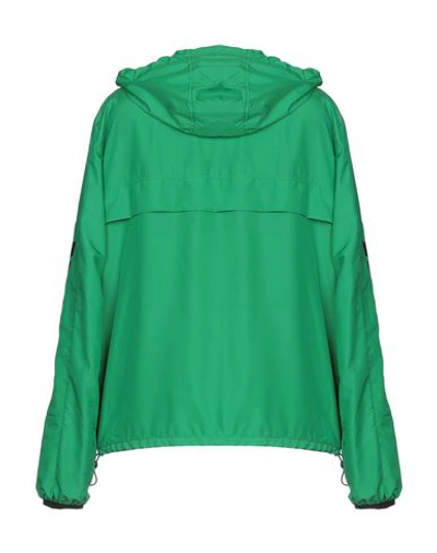 Shop Msgm Jacket In Green