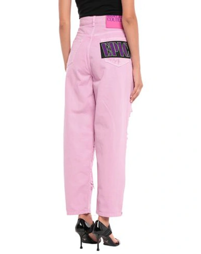 Shop Versace Jeans Couture Jeans In Pink
