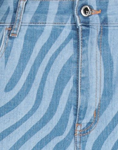 Shop Just Cavalli Woman Jeans Blue Size 27 Cotton, Elastomultiester, Elastane