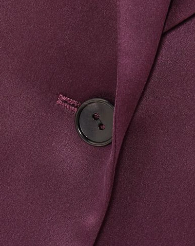 Shop La Collection Suit Jackets In Deep Purple