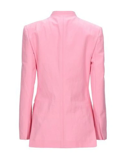 Shop Ter Et Bantine Woman Blazer Pink Size 2 Cotton, Silk