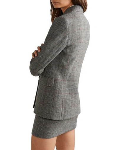 Shop Helmut Lang Suit Jackets In Grey