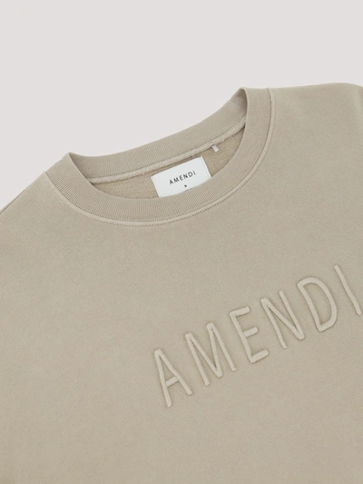 Shop Amendi Ines Sweatshirt In Stone