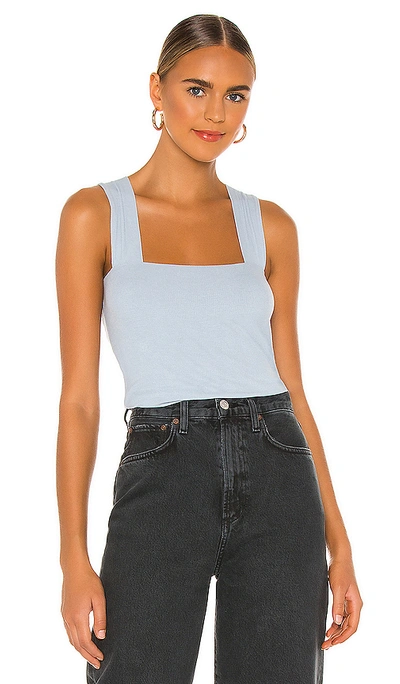 Shop Michael Lauren Marco Tank In Iceberg