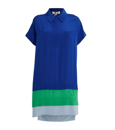 Shop Diane Von Furstenberg Dvf  Silk Hatsu Shirt Dress