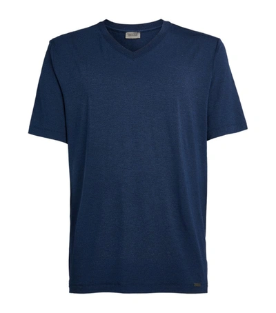 Shop Hanro Jersey V-neck T-shirt