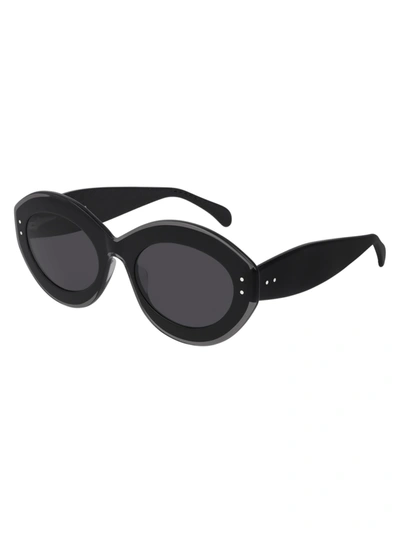 Shop Alaïa Aa0004s Sunglasses In Grey Black Grey
