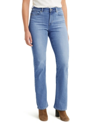 Shop Levi's Women's Classic Bootcut Jeans In Lapis Sights