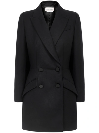 Shop Alexander Mcqueen Blazer In Black