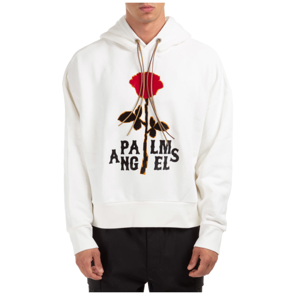 palm angels red sweatshirt