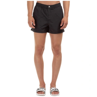 Shop Kenzo Tiger Crest Swimming Trunks In Nero