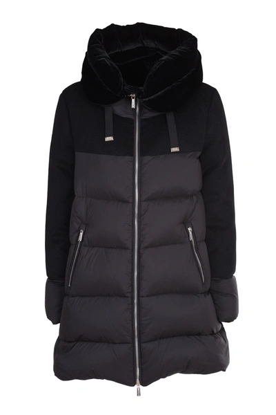 Shop Moorer Coat In Nero