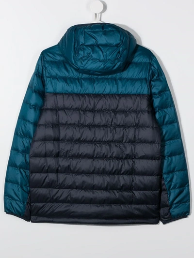 Patagonia Reversible Quilted Jacket In Blue