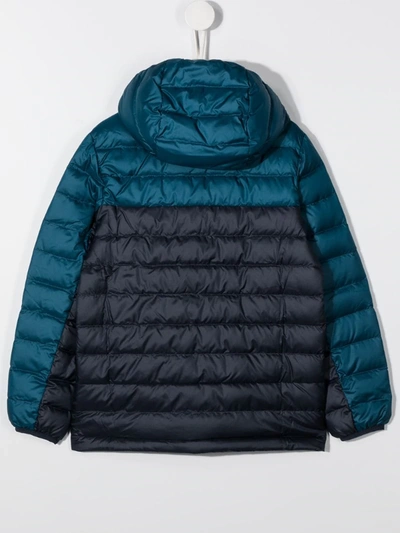 Patagonia Reversible Quilted Jacket In Blue