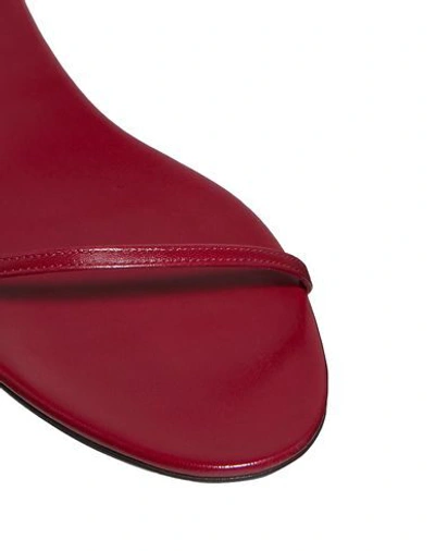 Shop The Row Sandals In Red