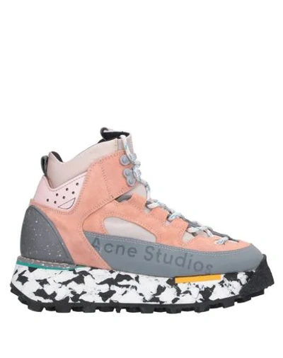 Shop Acne Studios Sneakers In Blush