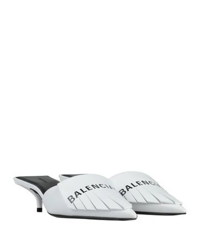 Shop Balenciaga Mules & Clogs In White