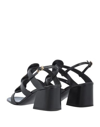 Shop Givenchy Sandals In Black