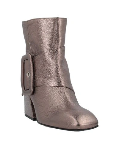 Shop Ras Ankle Boots In Bronze
