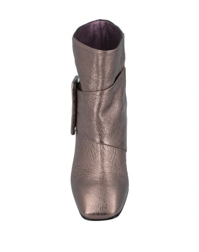 Shop Ras Ankle Boots In Bronze