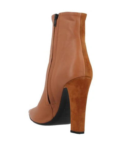 Shop Angela Chiara Venezia Ankle Boots In Camel