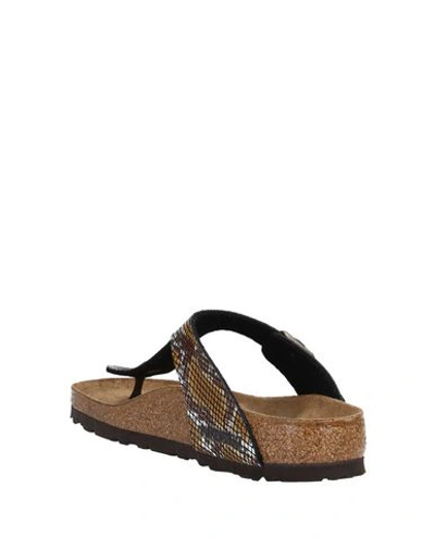 Shop Birkenstock Toe Strap Sandals In Camel