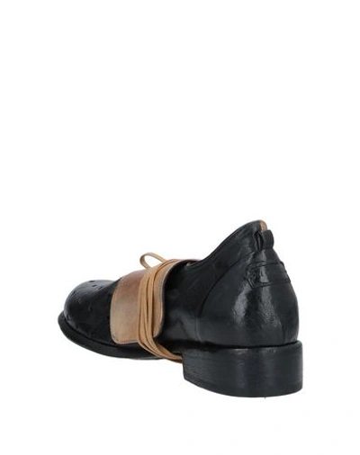 Shop Le Ruemarcel Woman Lace-up Shoes Black Size 7 Soft Leather